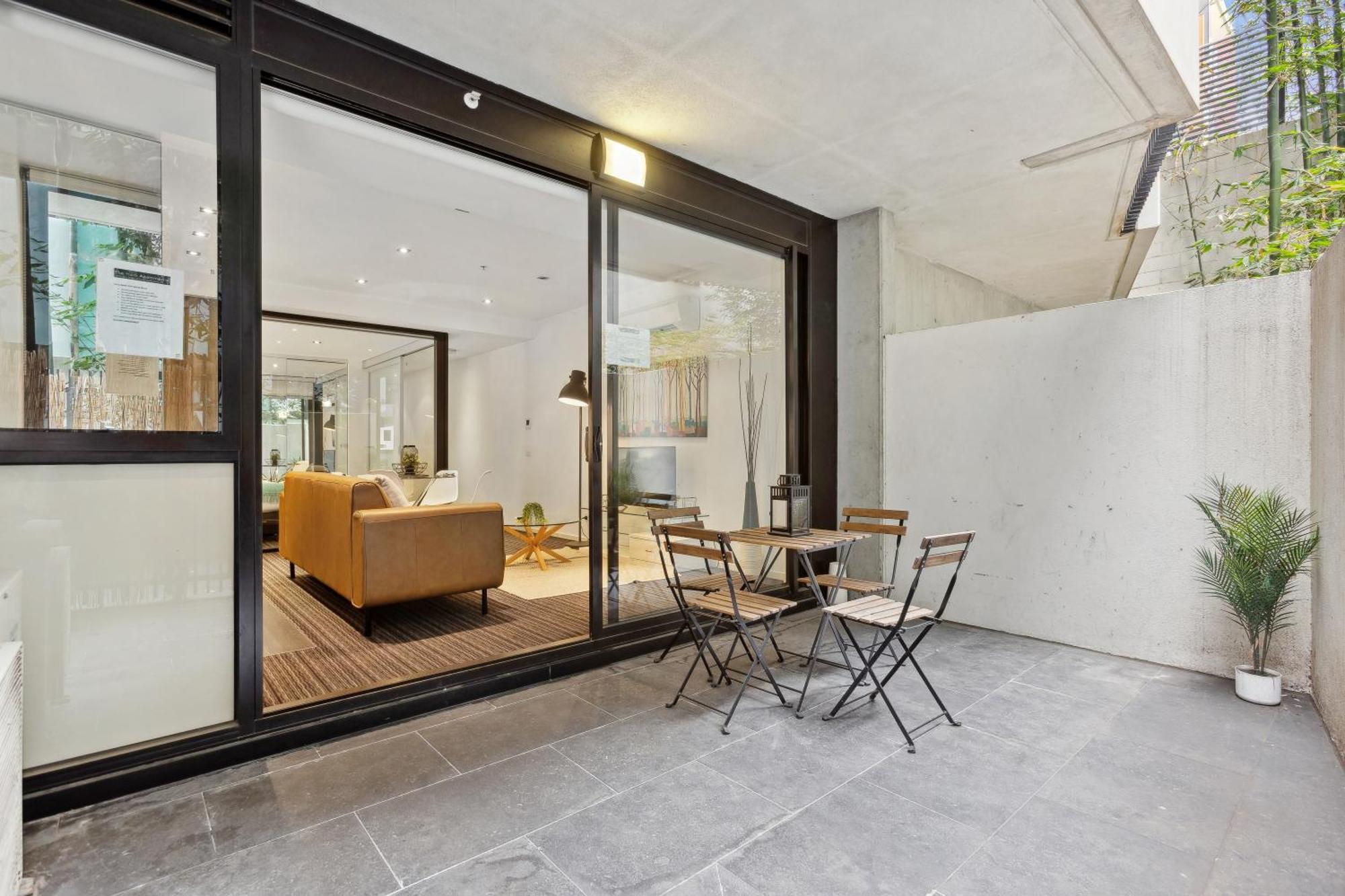 Complete Host Halo Apartments ملبورن الغرفة الصورة