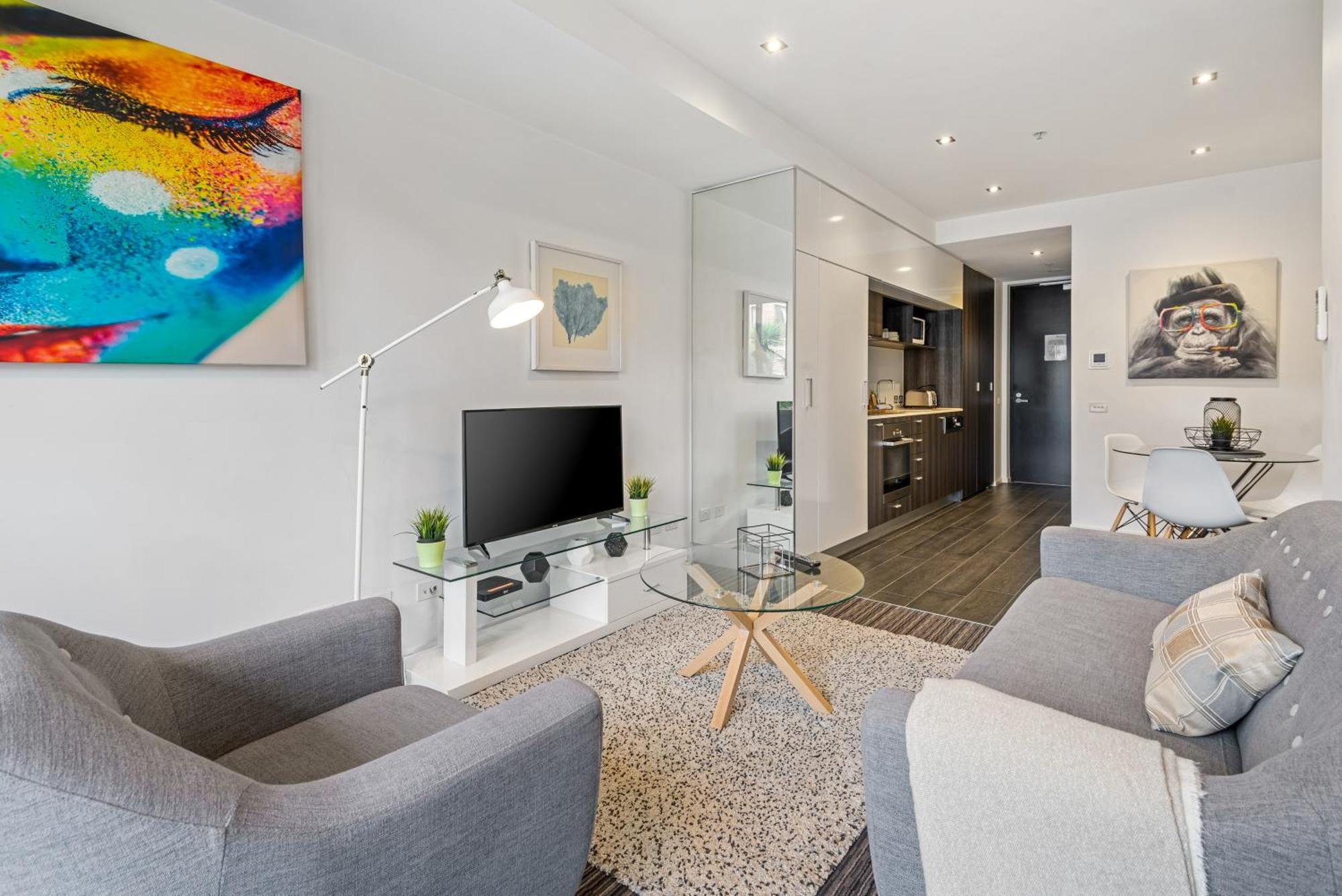Complete Host Halo Apartments ملبورن الغرفة الصورة