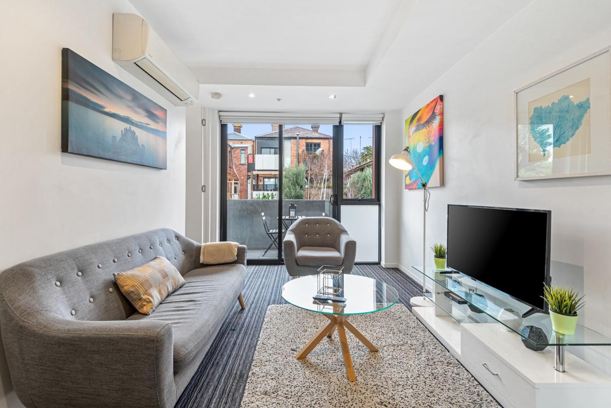 Complete Host Halo Apartments ملبورن الغرفة الصورة