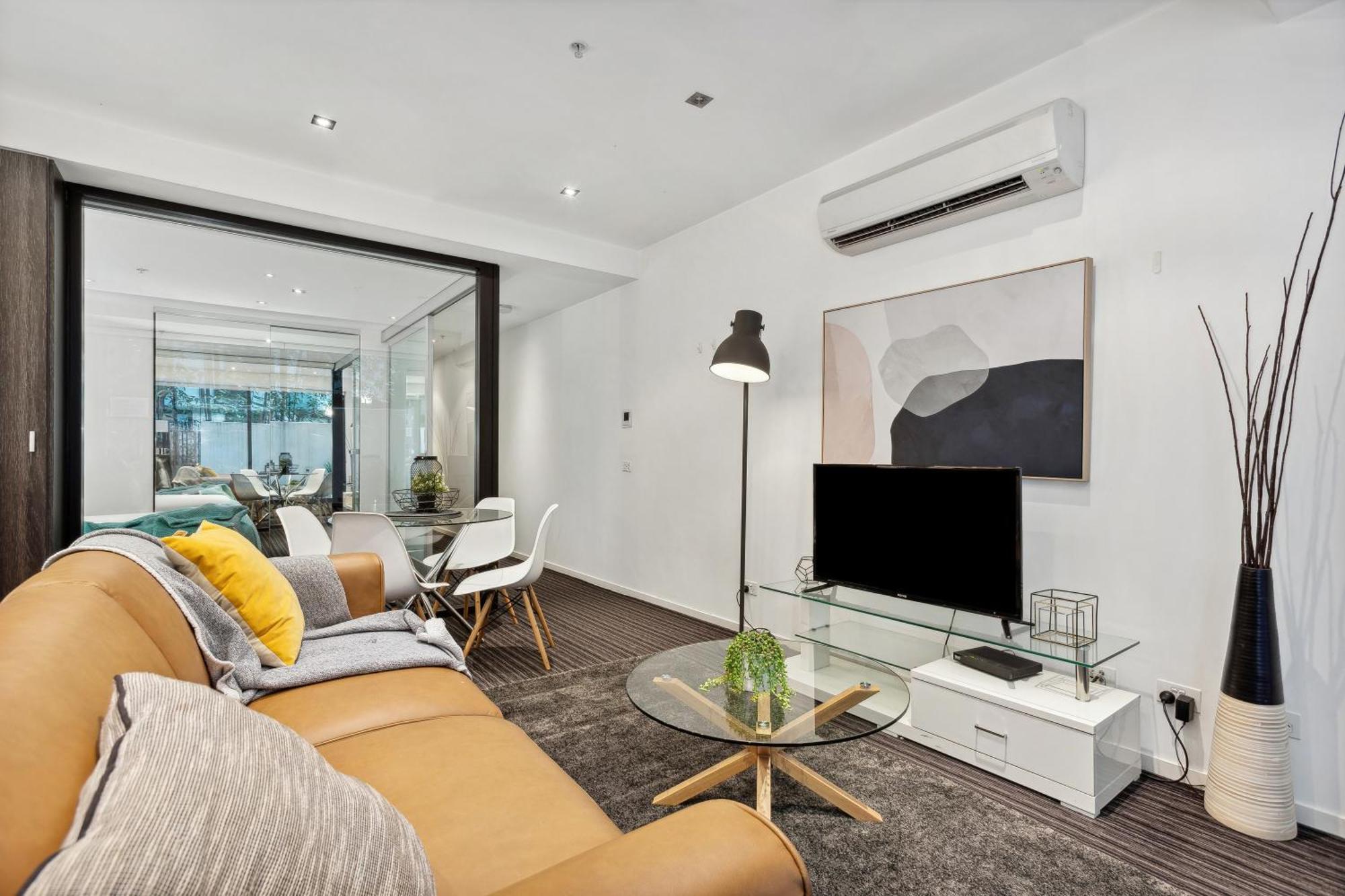 Complete Host Halo Apartments ملبورن الغرفة الصورة