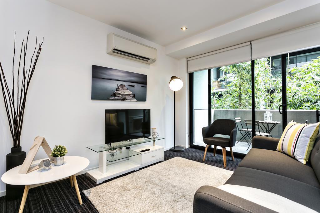 Complete Host Halo Apartments ملبورن الغرفة الصورة